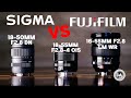 Sigma 18-50mm vs Fuji 16-55mm vs Fuji 18-55mm | Which Handles 40MP Best?