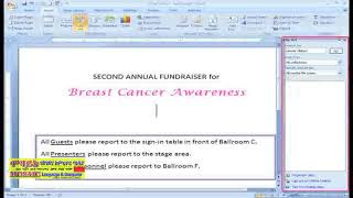 MS Word 2007 Lesson 9: Inserting ClipArt