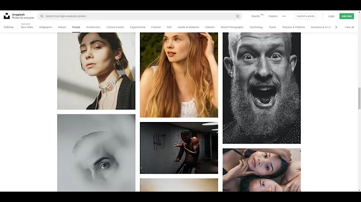 Video Guide - Free High Quality Professional Photo from Unsplash, Visual Search, Free Licence of Use
