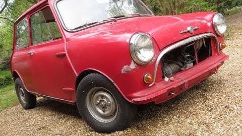 Classic Mini Mk1 Project 02 - Front Subframe & Gearbox