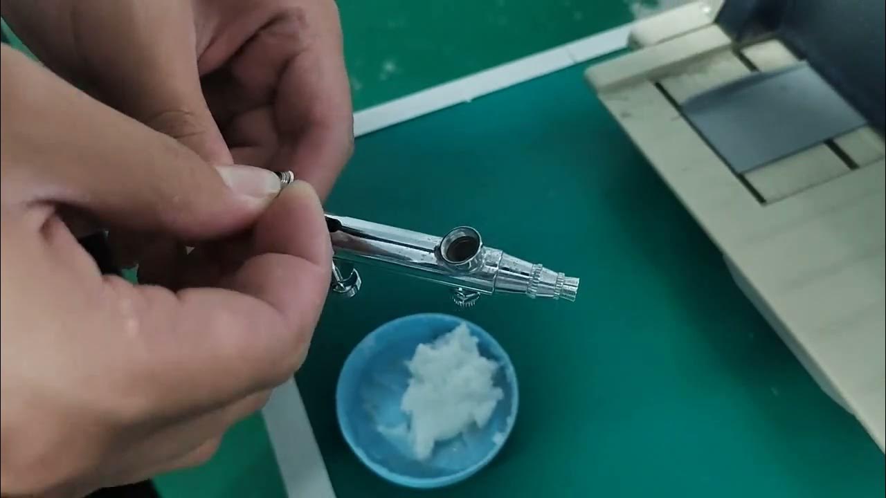 Operation Lever Tip Lubricate for airbrush BD 183 YouTube