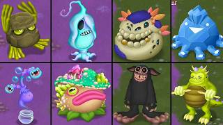 ALL Monsters Fanmade by Roggepoch vs Nick P - MSM vs Misacura | My Singing Monsters