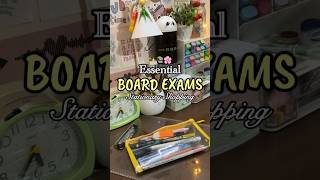 Stationary Shopping For BOARD EXAMS ✨📚 | Singh Shagun #shorts #boardexam #stationery #cbse #class10