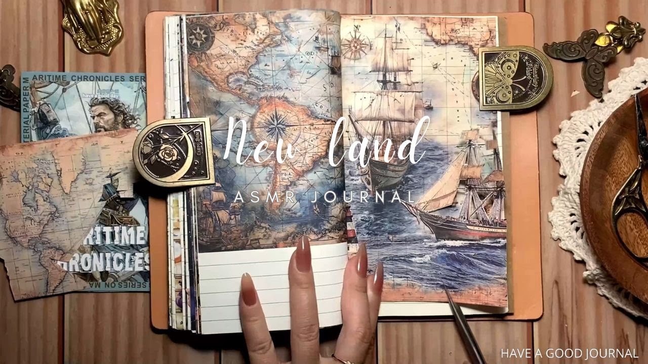 ASMR Journal | New land | Have a good journal