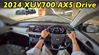 2024 Mahindra XUV700 AX5 Drive Review @Aayushssm