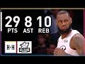 LeBron James EPIC MVP Full Highlights at 2018 All Star Game -  29 Pts, 10 Reb, 8 Ast, CLUTCH!