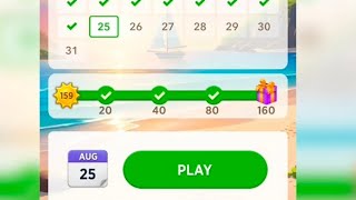 Words of Wonders WOW Daily Puzzle 25 August 2026 Answer  screenshot 3