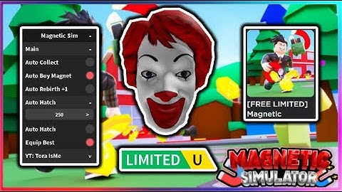 [UGC LIMITED] Roblox Magnetic Simulator Script - Auto Farm