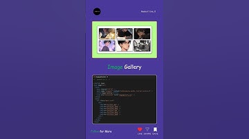 Image Gallery 🪄 using HTML and CSS #shorts #trending #viral #webdevelopment #css