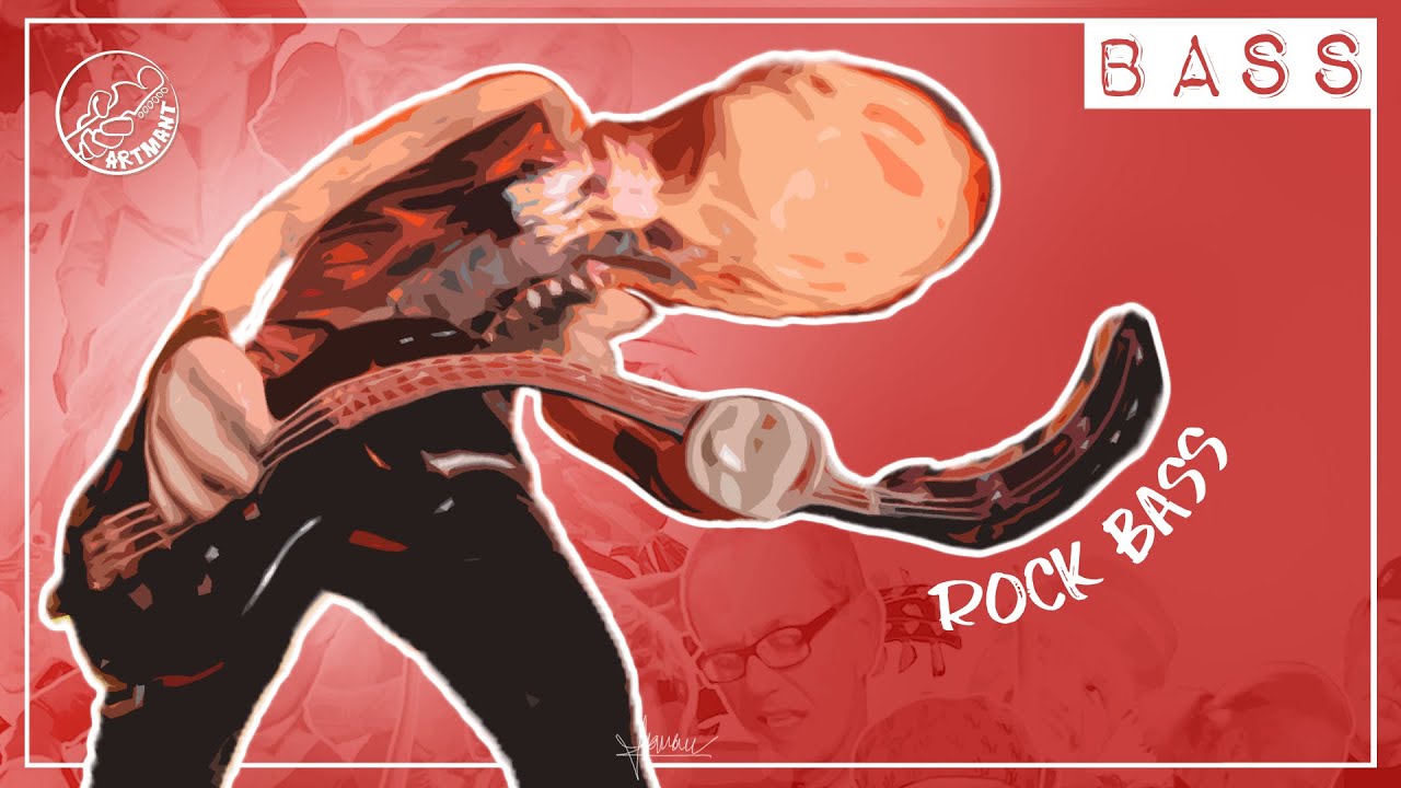 Rock Bass Backing Track in E Minor