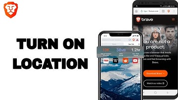 How To Turn On Location On Brave Private Web Browser App