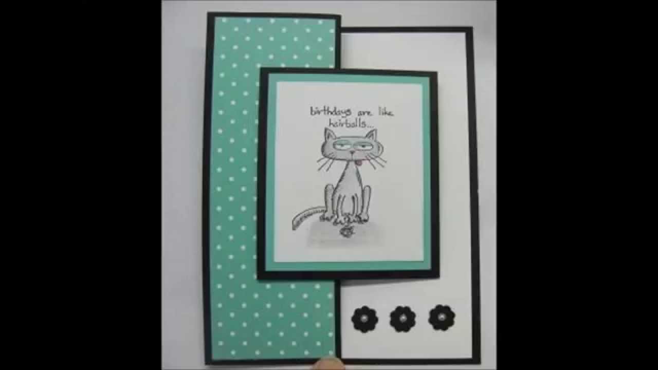 10 Quick & Easy Cards video#13 using Stampin Up Giggle Greetings stamp set
