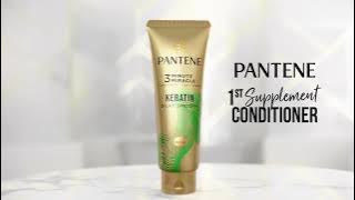 Move on to Pantene's 1st Supplement Conditioner! For Less Frizz & Smooth Hair All Day!