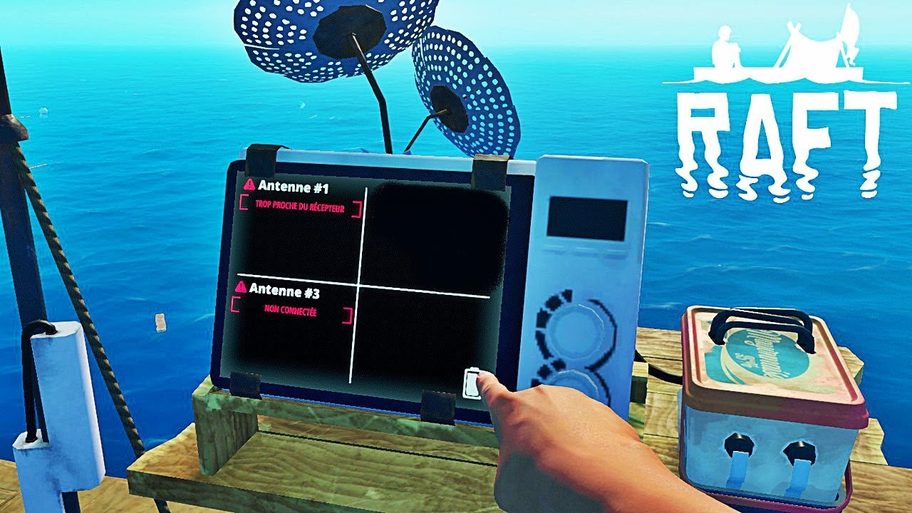 fright night UN SIGNAL RADIO DE LA ZONE SECRÈTE ?! | Raft #11