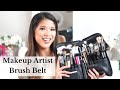 PRO MAKEUP BRUSH BELT: What's in my brush belt?