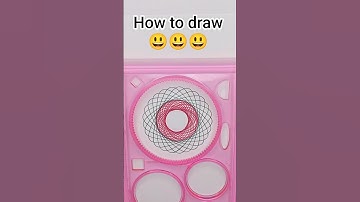 Oddly Satisfying Spirograph Drawing You Can
