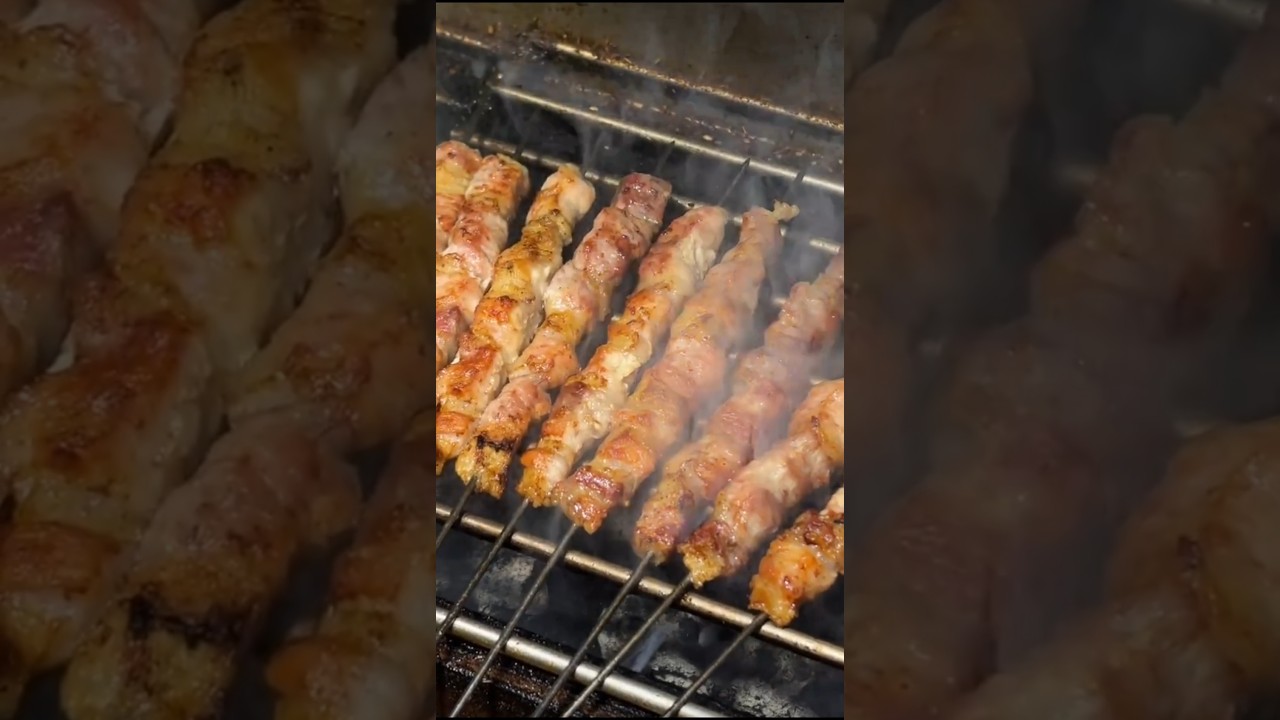 Street Style Meat Skewers – Juicy BBQ Vibes!