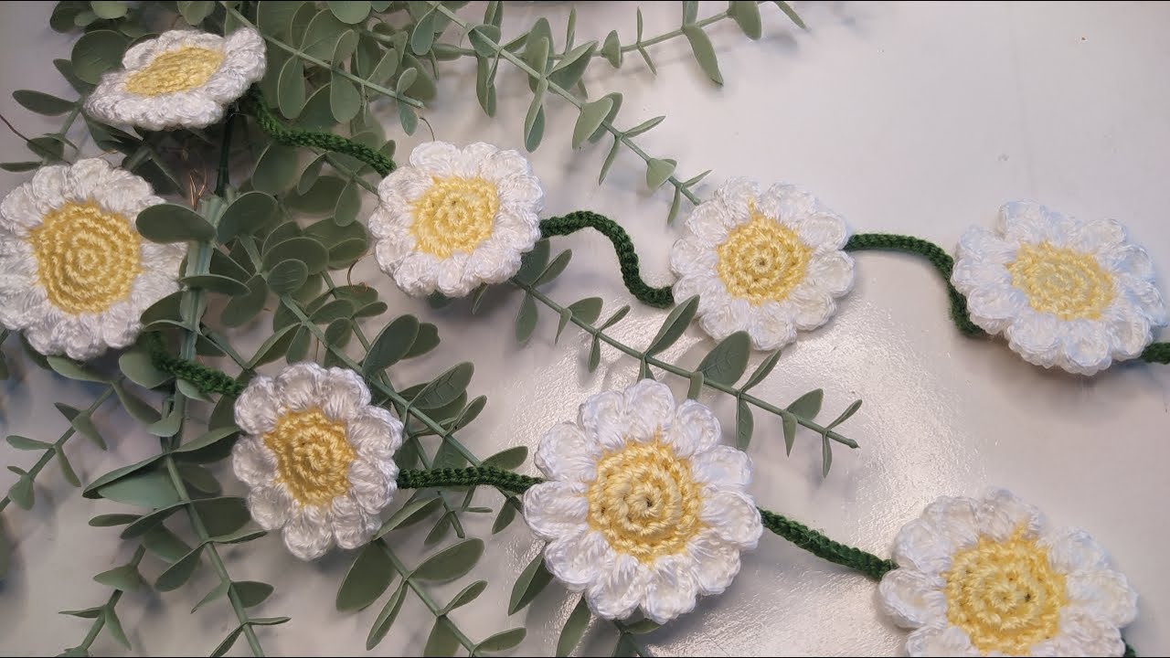 SALKIM TOKA YAPIMI / ÖRGÜ MOTIF PAPATYA SALKIM TOKA YAPIMI/ SUPER EASY & SUPER FAST #crochet #clasp