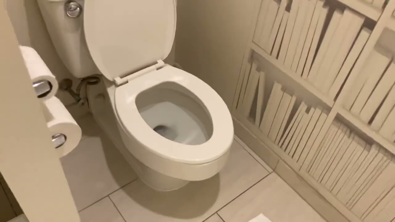 Bathroom tour in my hotel room