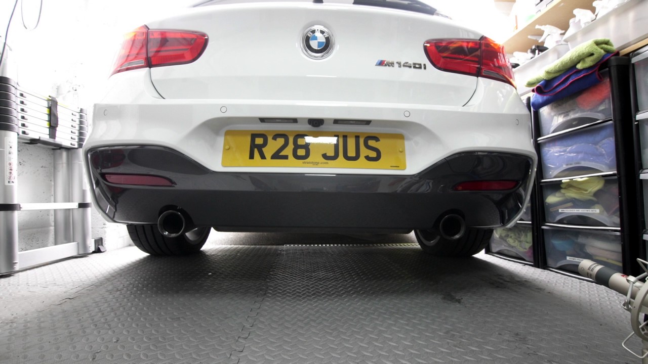 BMW M140 EXHAUST YouTube