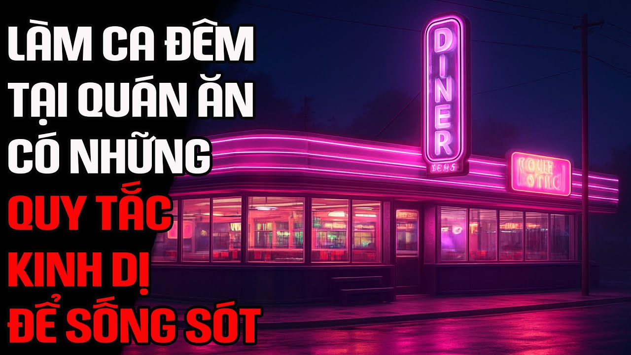 Nosleep | Tôi có những quy tắc để sống sót khi làm việc tại quán ăn đêm | Creepypasta