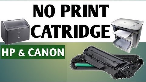 No print cartridge | hp m1005 | error no print cartridge