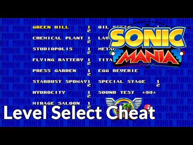 Sonic Mania Cheats & Cheat Codes for PC, PS4, Xbox One, and Nintendo Switch  - Cheat Code Central