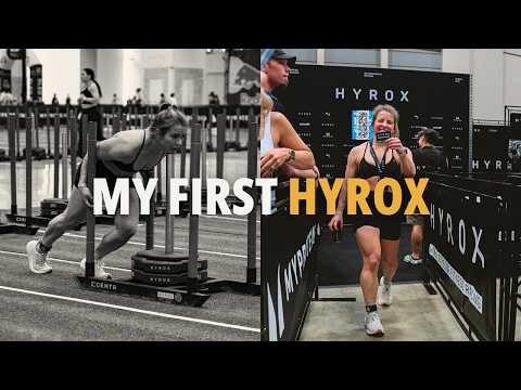 SOLO HYROX EXPERIENCE | DC Race Day Vlog + Team Weekend •