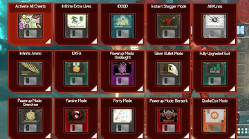 Doom Eternal : ALL CHEATS Mars Core (Nightmare)