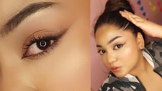 Easy Foxy eyes step by step | Easy Foxy eye makeup | Foxey eye | lifted or Shipted eyes