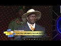 Teacher Mpamire acts Ugandan President in Nairobi (Kenya)