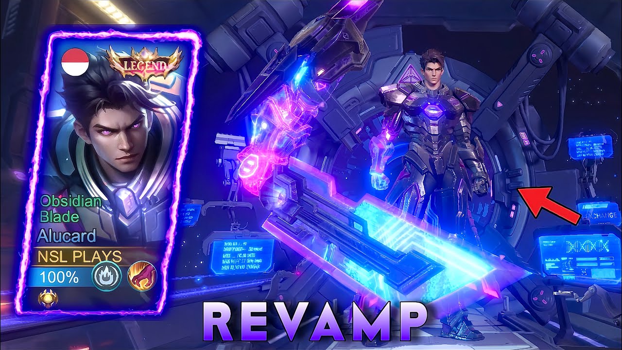 NEW OBSIDIAN BLADE ALUCARD LEGEND SKIN REVAMP 🔥