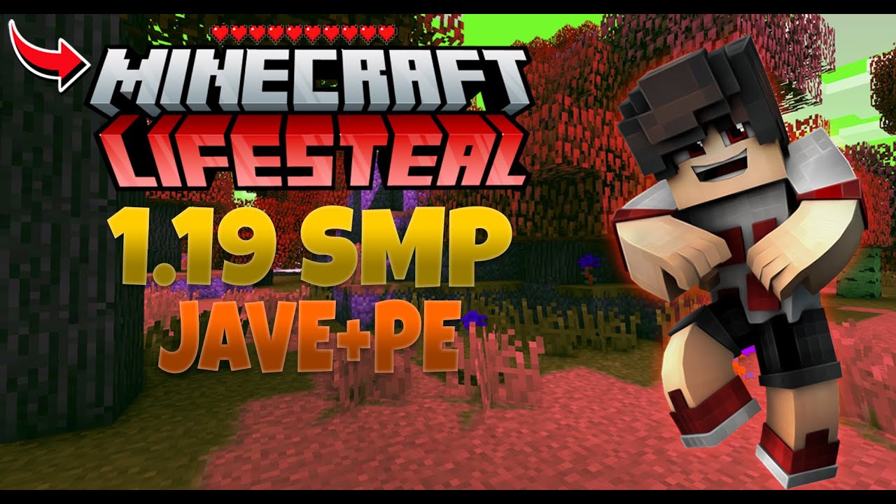 Lifesteal smp live 24 7 lifesteal smp for public minecraft 1 19