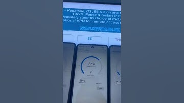 Carnforth station mobile network speed test Vodafone O2 EE and Three on multi network SIM card