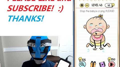 BRAIN TEST LEVEL 43 WALKTHROUGH WITH ANSWERS