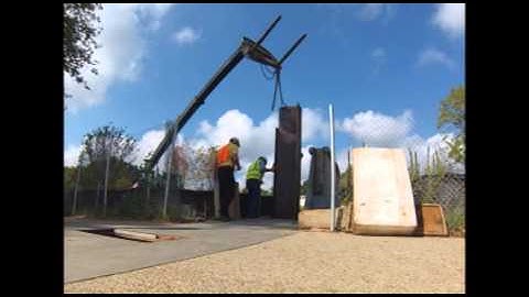 Test Fit for 17th Street Closure, D.C. Flood-Risk Management Project