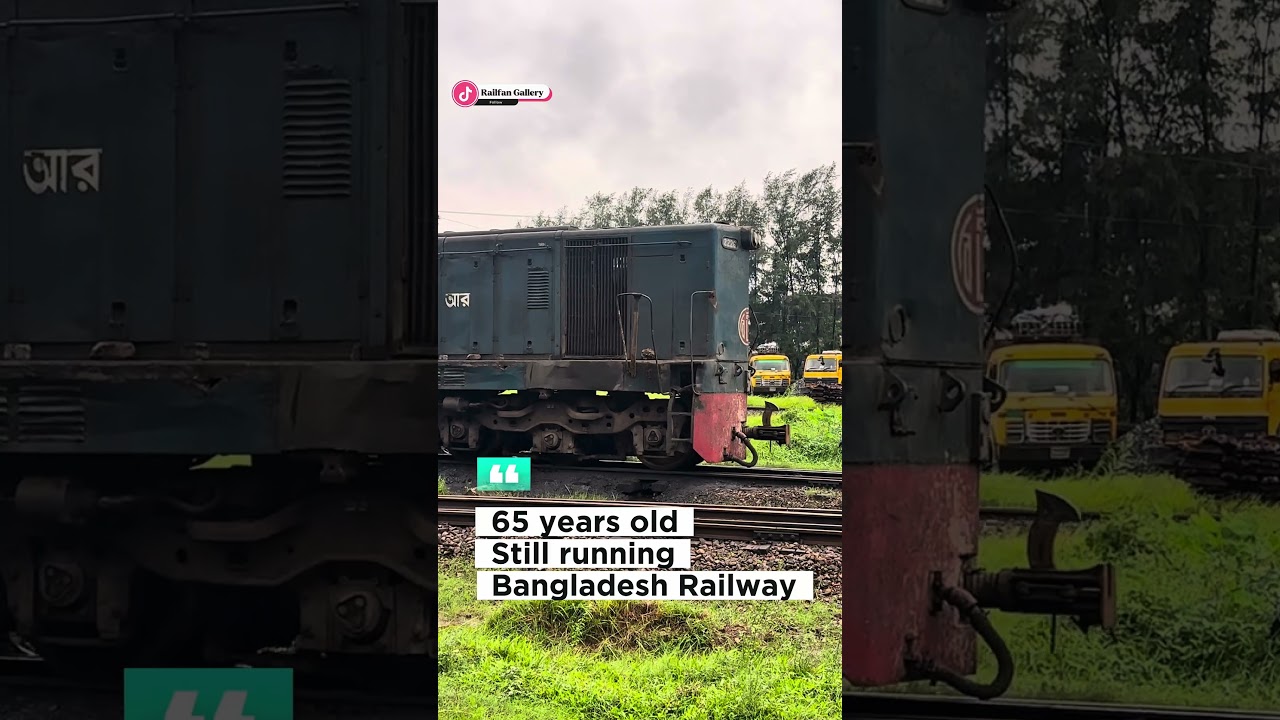 65-year-old engine still running on Bangladesh Railway.