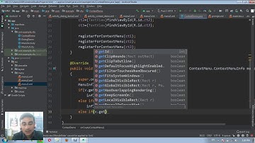 Android Practical 12 | Using Context Menus | Menus in Android