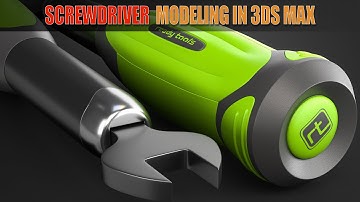 Topology Hard Surface: Screw wrench of a Screwdriver Modeling In 3ds Max-Part02 #4 || N°_75