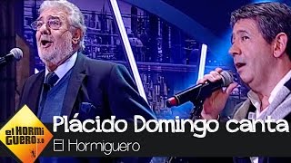 Plácido Domingo canta en directo junto a su hijo  El Hormiguero 3.0