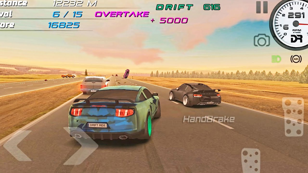 Muscle Car Racing on Highway Max Speed - Drift Ride - Traffic Racing #2