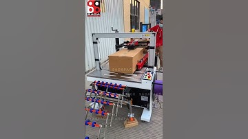 Fully Automatic Carton Taping & Strapping Machine                        WhatsApp 03059105107