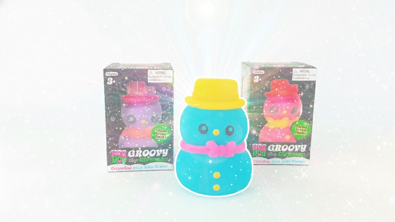 The perfect sensory stocking stuffer! - Groovy the Glowman Nee doh