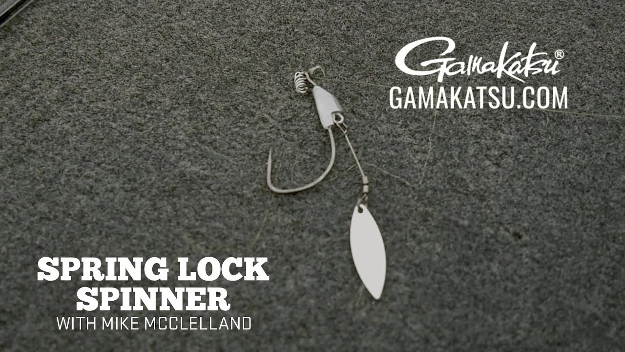 Gamakatsu Spring Lock Spinner 3/16 oz 3/0