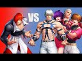 Orochi iori vs orochi team lunatic difficulty  kof all star