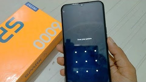 Techno Spark 7T pattern password lock kaise Tode | how to remove screen lock | pin password settings