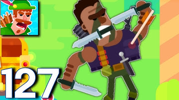 Bowmasters - Part 127 Arnold the Unstoppable vs All Gameplay Walktrough IOS android