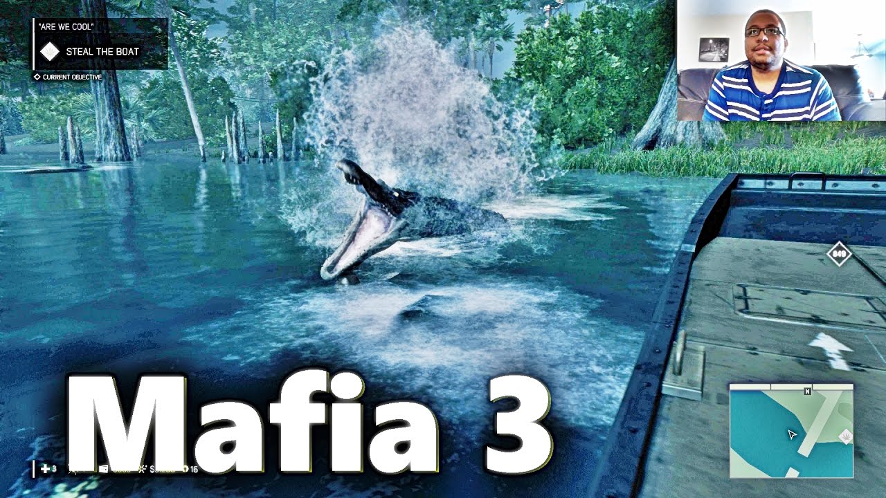 Mafia 3 Crocodile Attack Mafia 3 Mafia Gamer Guy