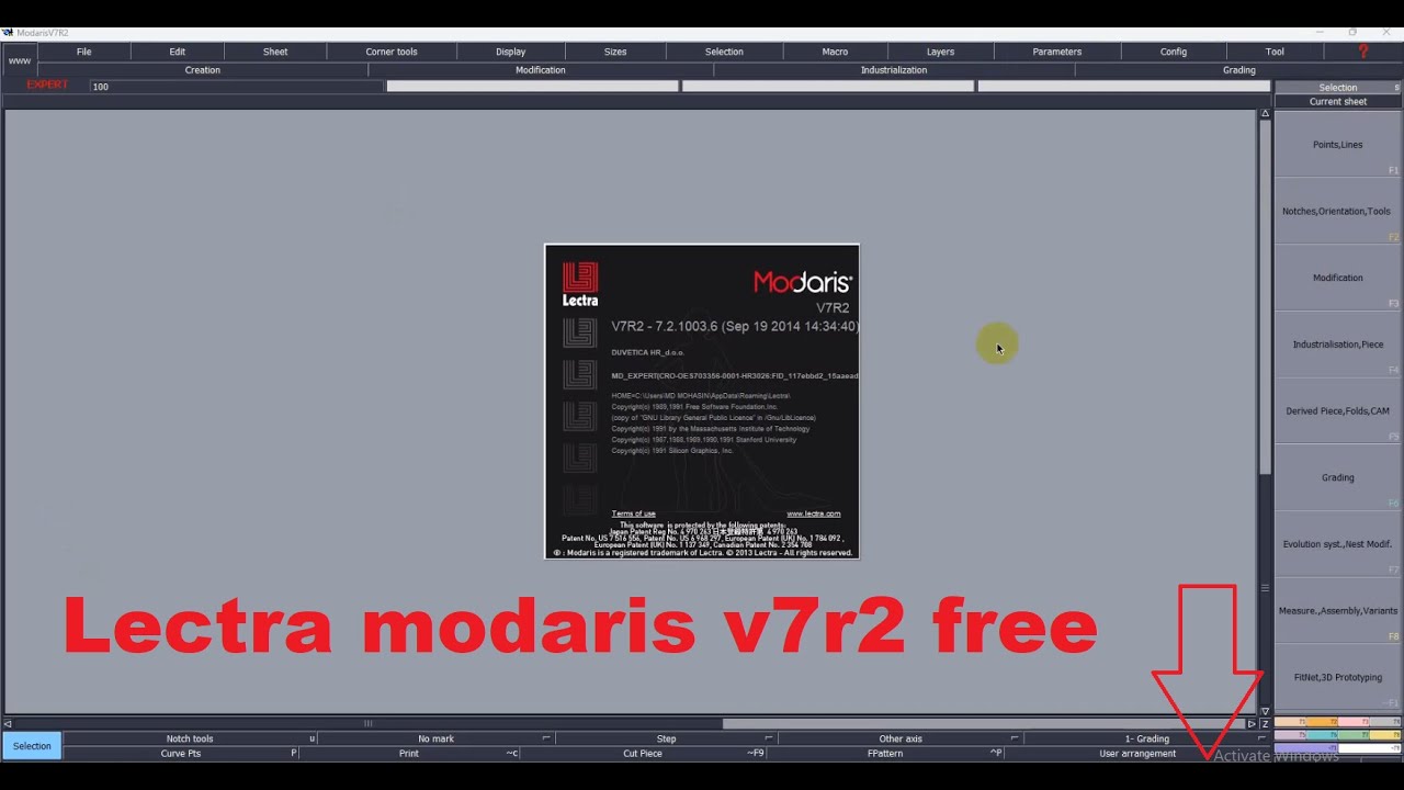 how to lectra modaris V7R2 DiaminoFashion V6R2 Full package ALL Windows ...
