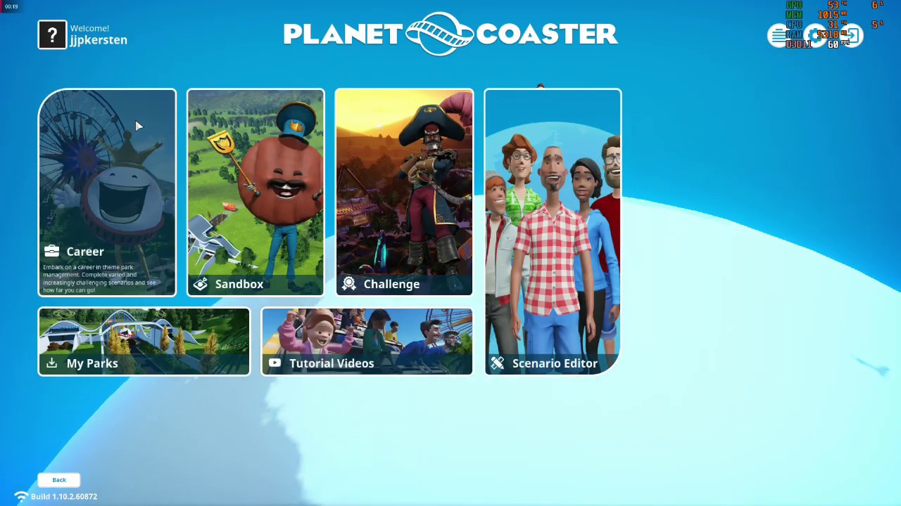 frame rate decrease planet coaster